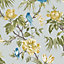 Next Birds & blooms Grey Floral Smooth Wallpaper Sample