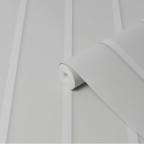 Next Country vertical panel Grey Smooth Wallpaper