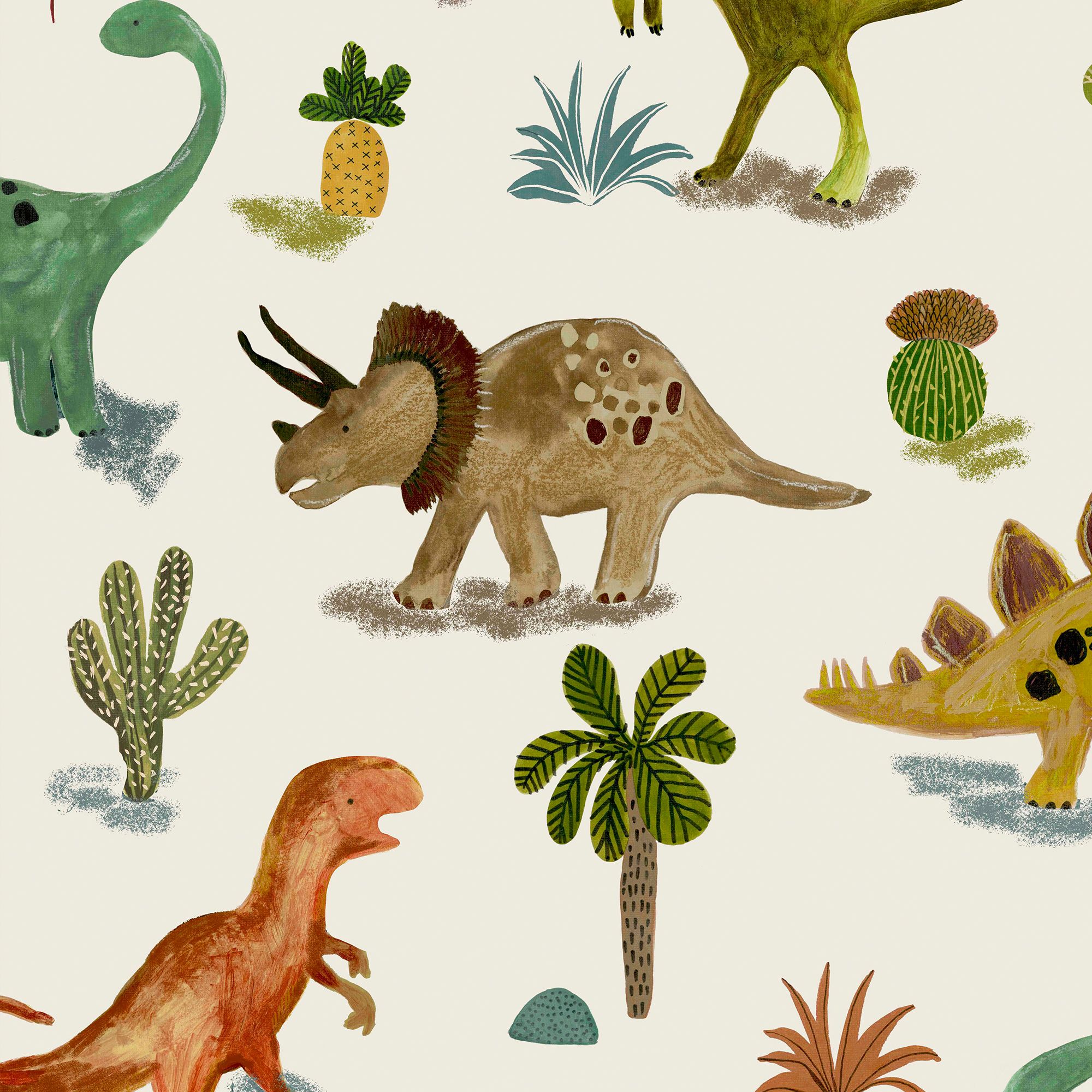 Next Prehistoric Natural Children's Smooth Wallpaper