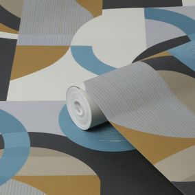 Retro Wallpaper | Wallpaper & wall coverings | B&Q