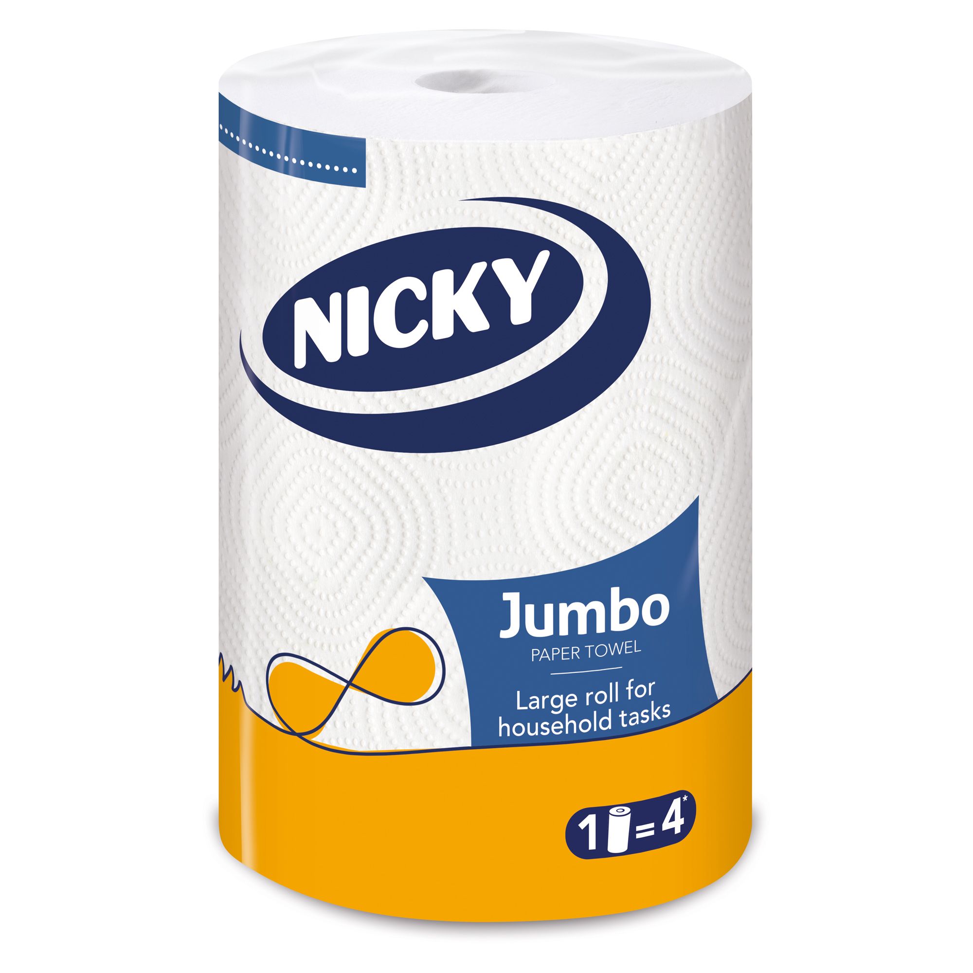 Nicky Jumbo White Paper towels