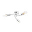 Nico Brushed Glass & metal chrome effect 3 Lamp Ceiling light