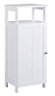 Nicolina Matt White Single Bathroom Cabinet (H) 970mm (W) 440mm