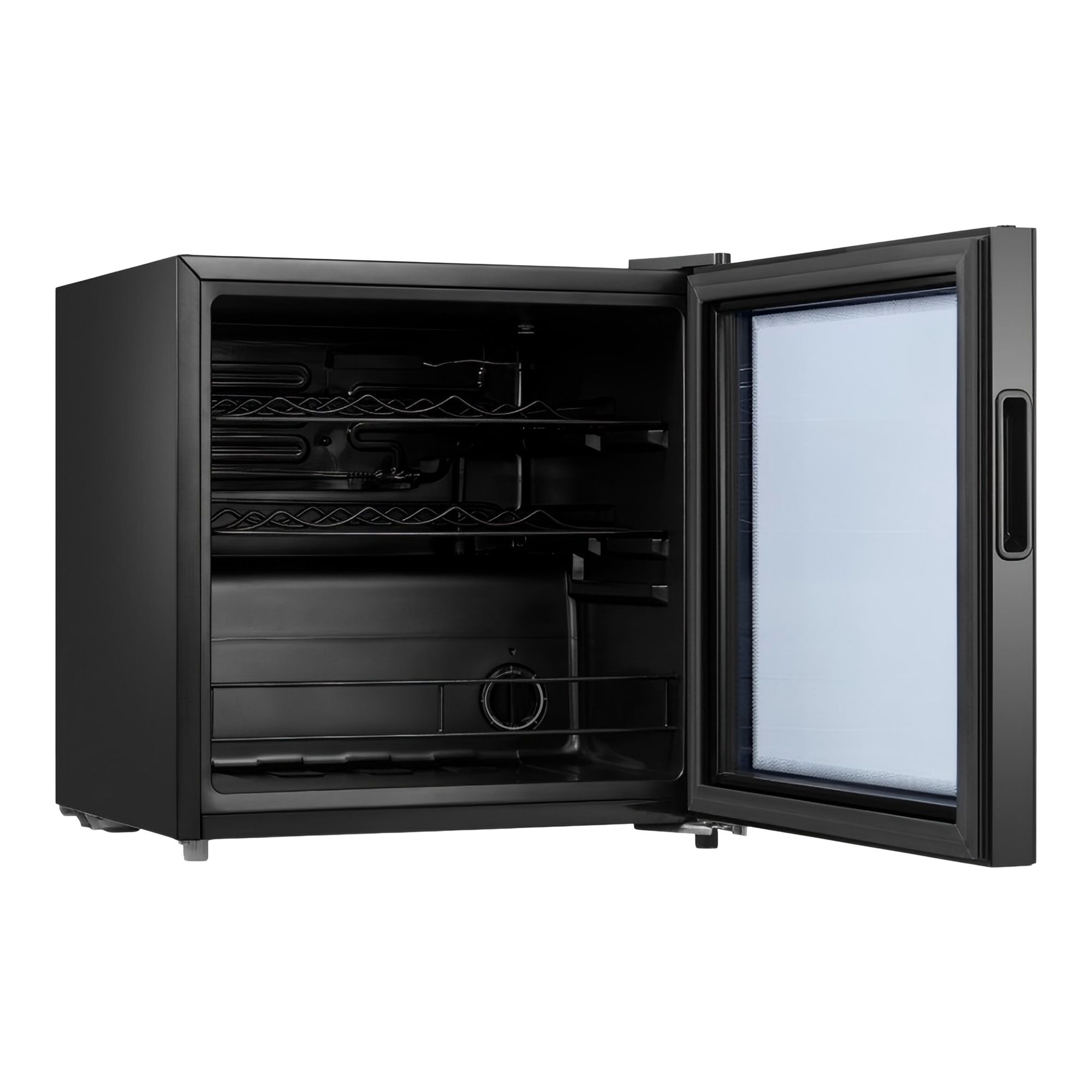 NNWC14UK Freestanding Wine cooler - Matt black glass effect