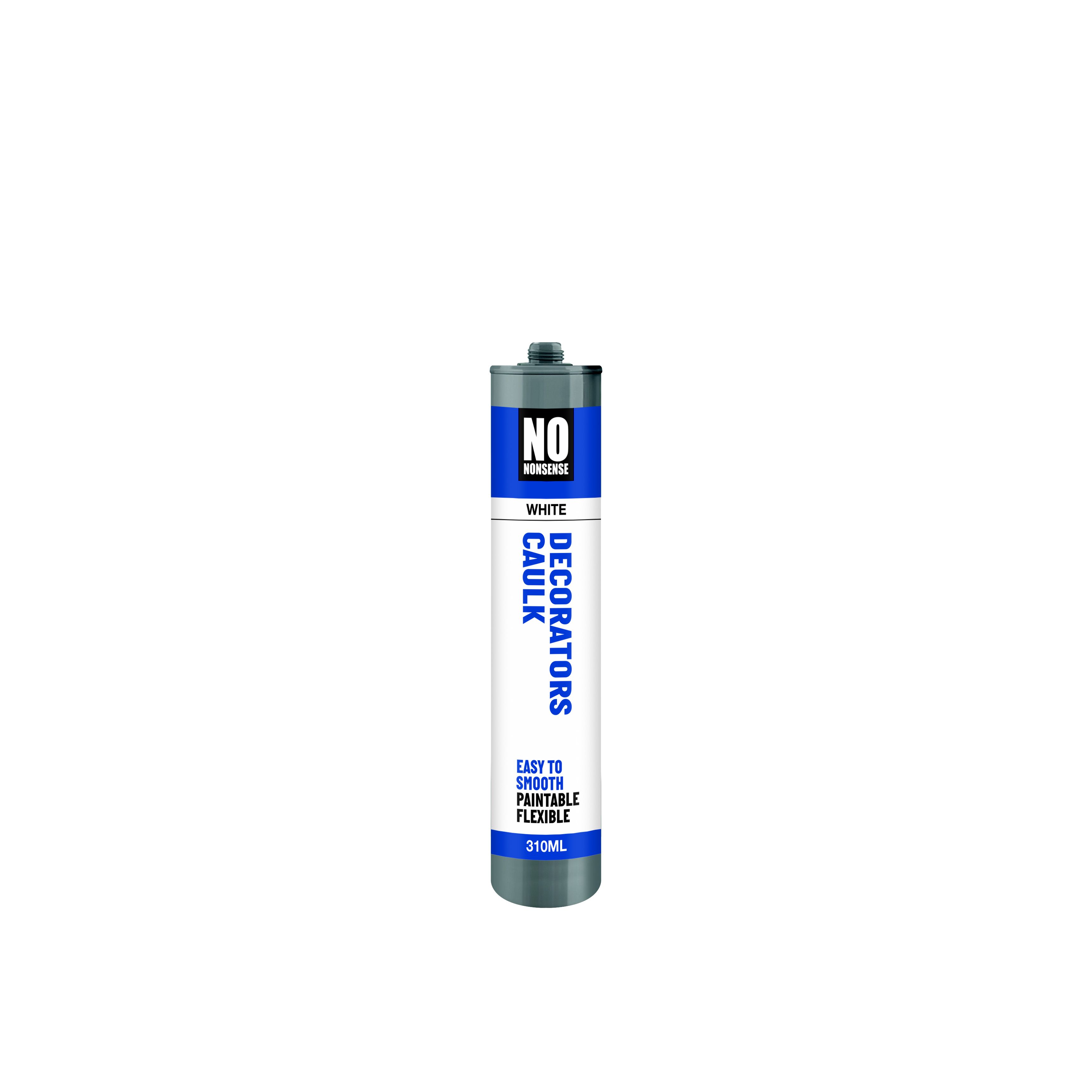 No Nonsense ACRYLIC White Decorators caulk 310ml