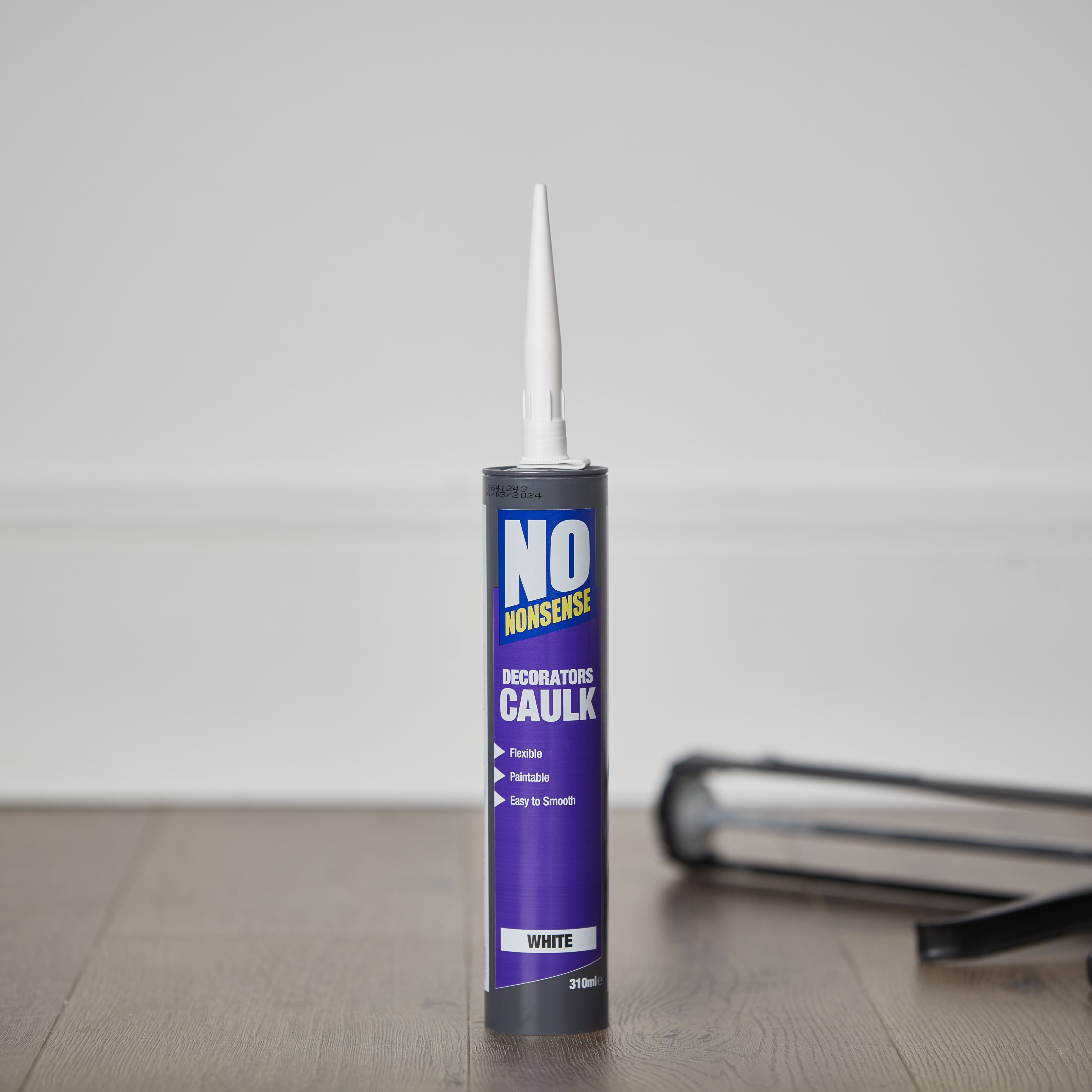No Nonsense ACRYLIC White Decorators caulk 310ml