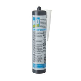 No Nonsense Mould resistant White Sanitary sealant, 310ml