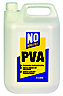No Nonsense Off white PVA adhesive 5L