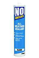 No Nonsense Ready to use All weather Clear Sealant, 310ml