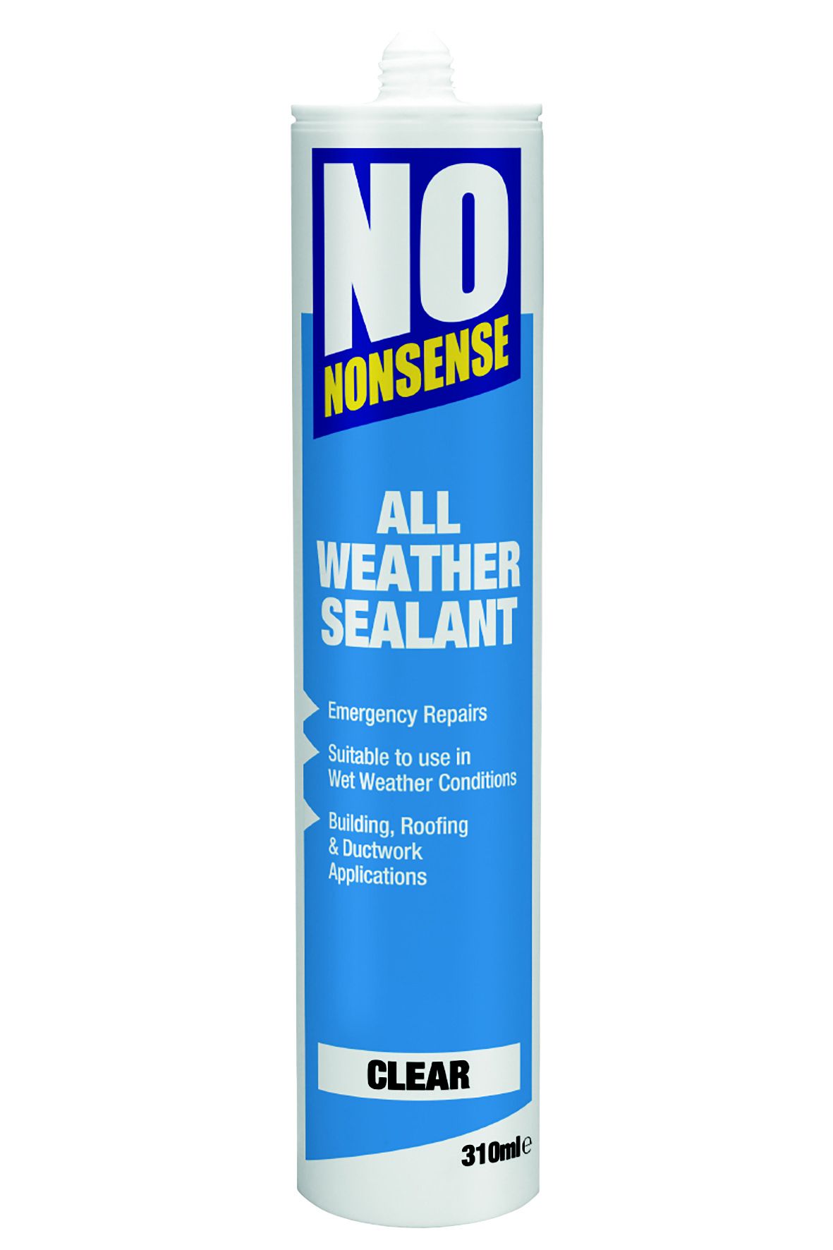 No Nonsense Ready to use All weather Clear Sealant, 310ml