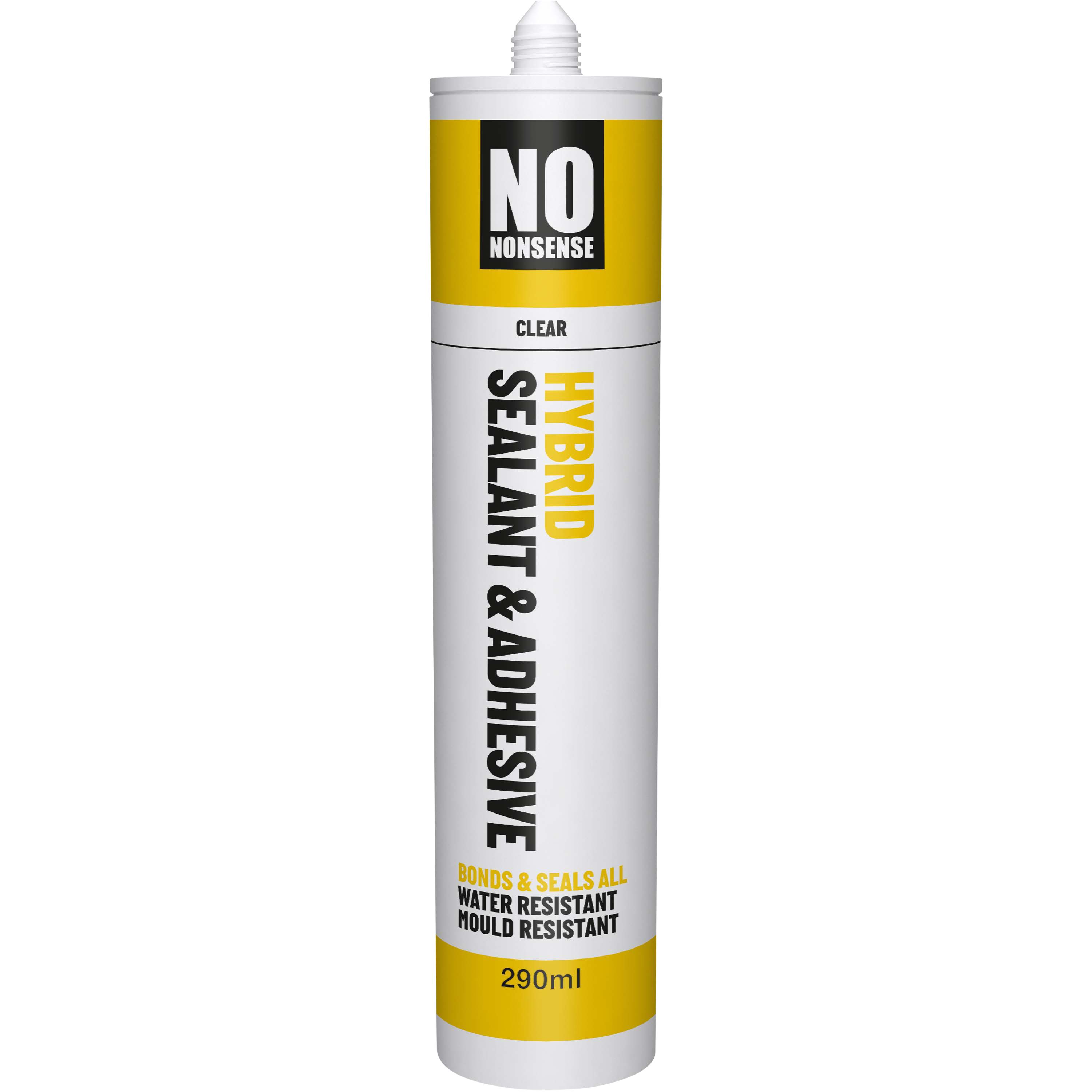 No Nonsense Transparent Grab adhesive & sealant 290ml