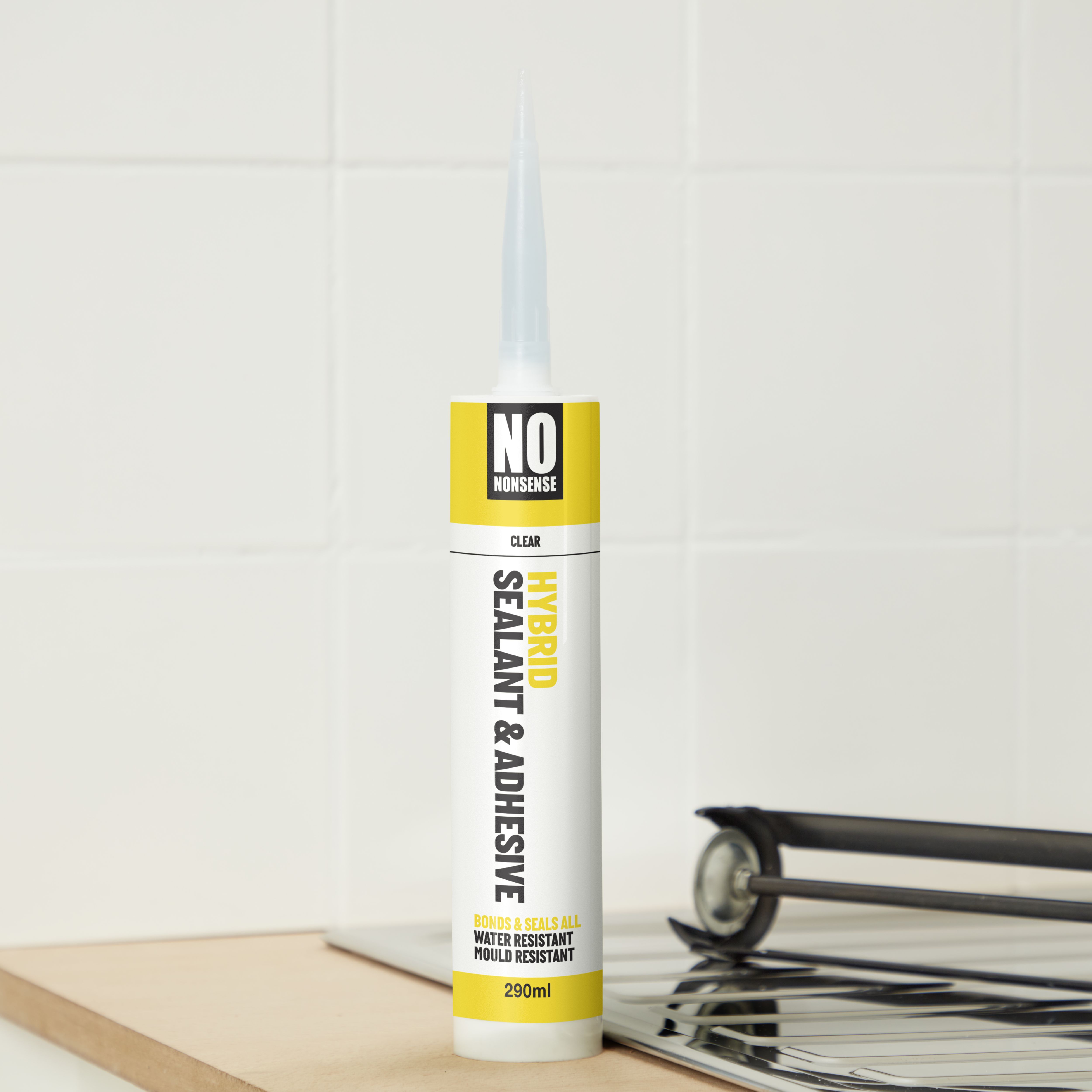 No Nonsense Transparent Grab adhesive & sealant 290ml