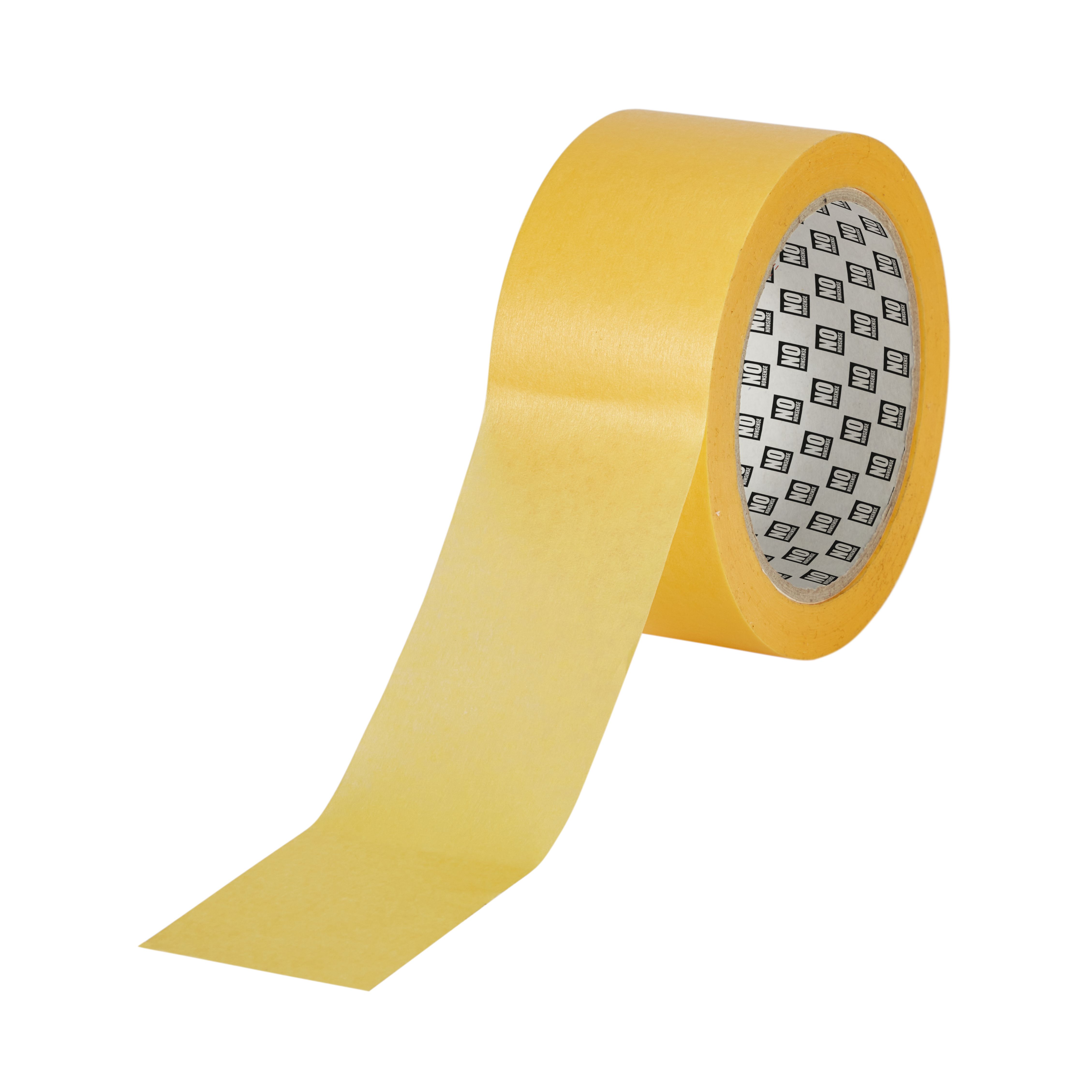 No Nonsense Yellow Masking Tape (L)41m (W)48mm