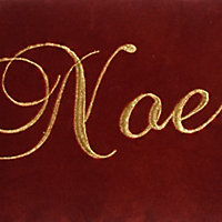 Noel Red & gold Cushion (L)50cm x (W)30cm