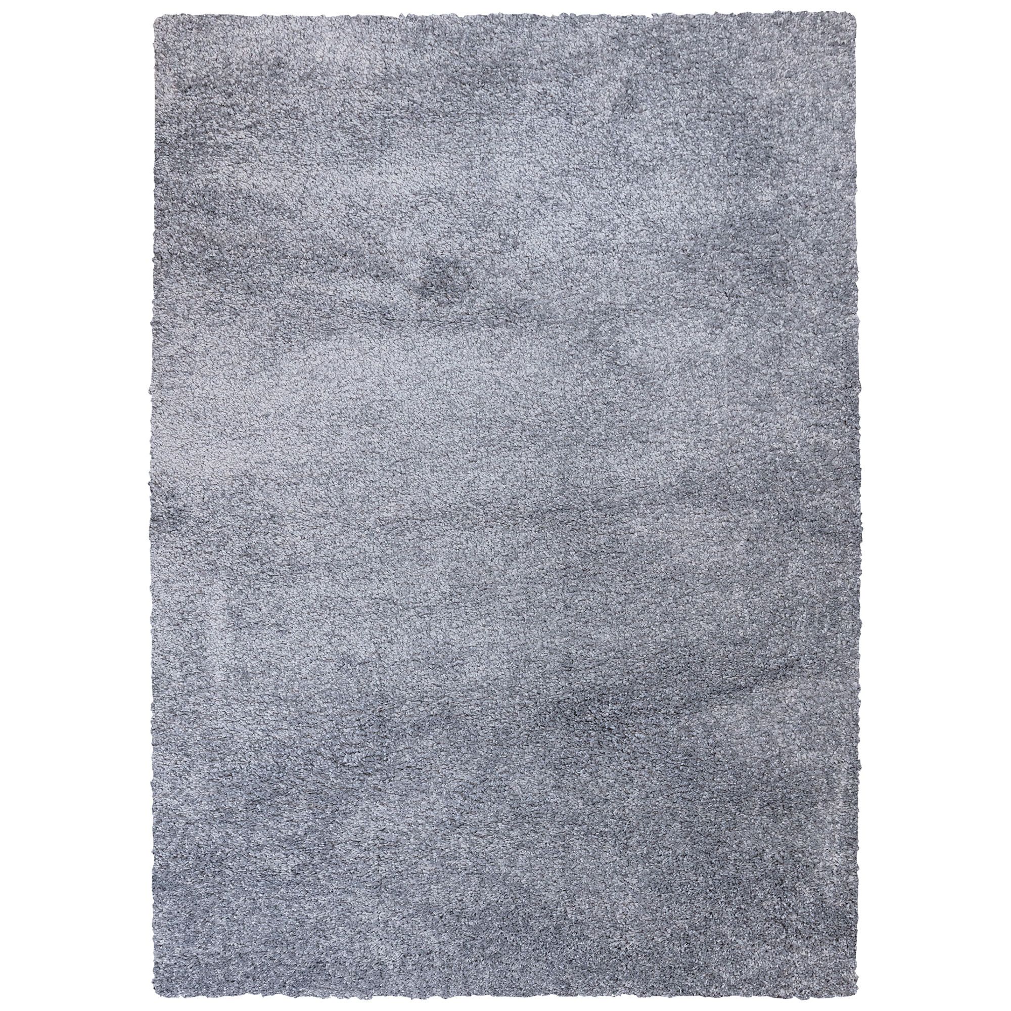 Noelia Shaggy Light Grey Rug 170cmx120cm 