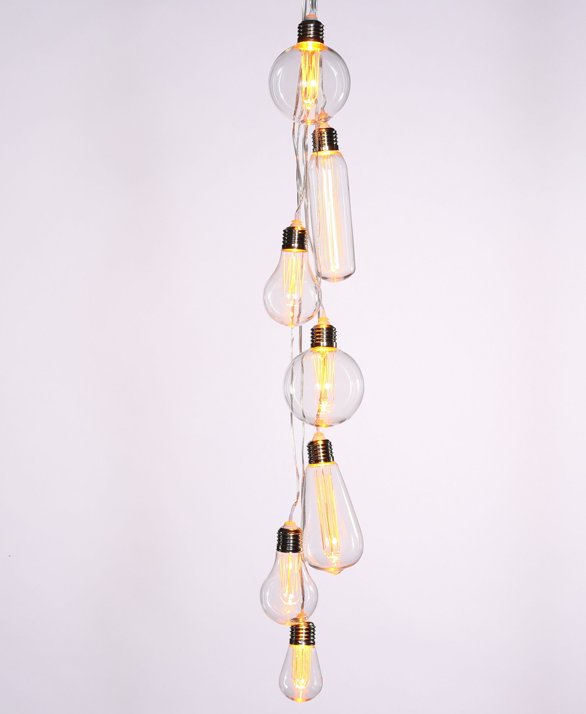Noma 7 String Warm White Warm white LED Pendant light