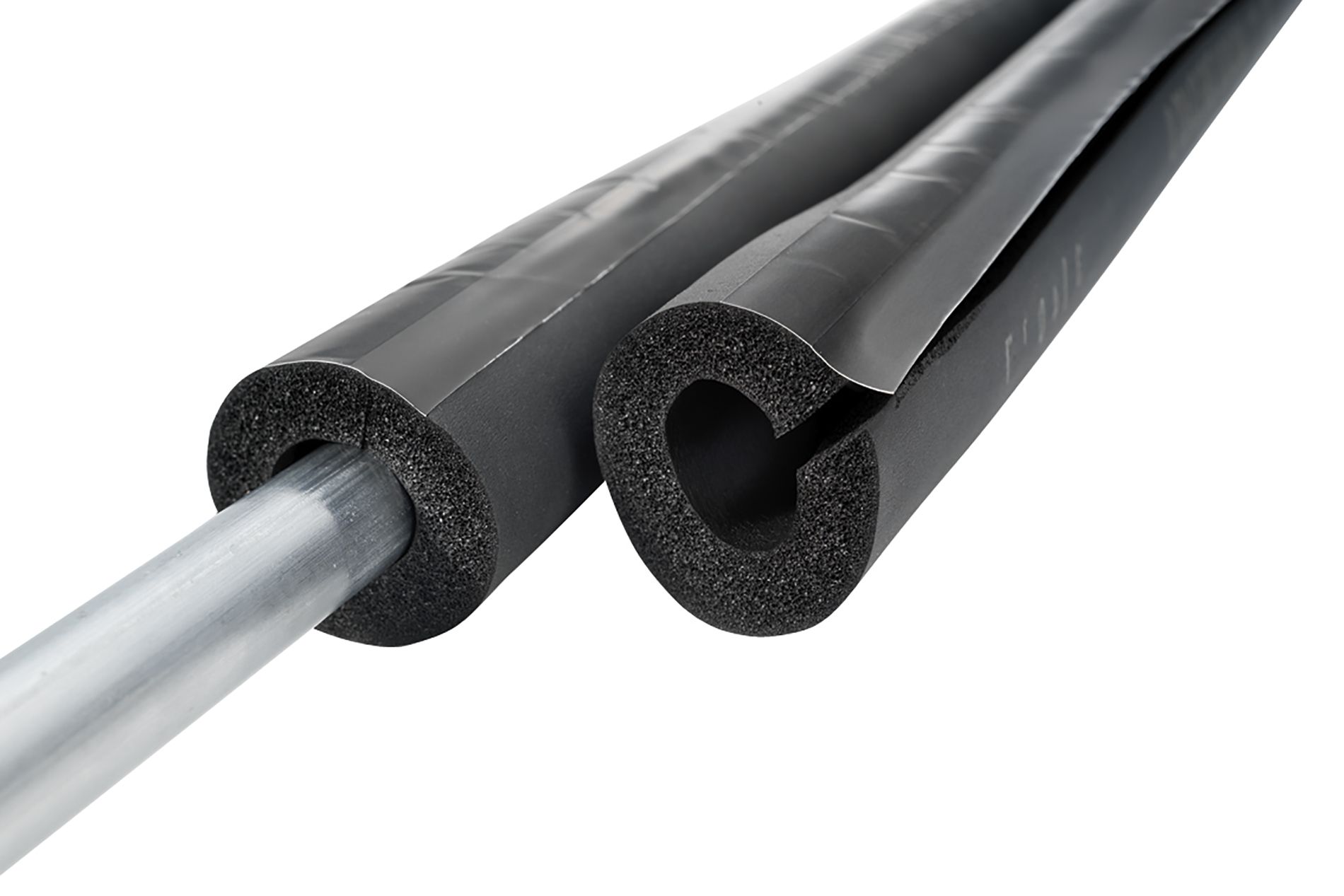 Noma Rubber foam Pipe lagging (L)1m (Dia)15mm