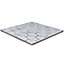 Nordic décor Grey Matt Geometric Stone effect Porcelain Outdoor Floor Tile, Pack of 2, (L)600mm (W)600mm