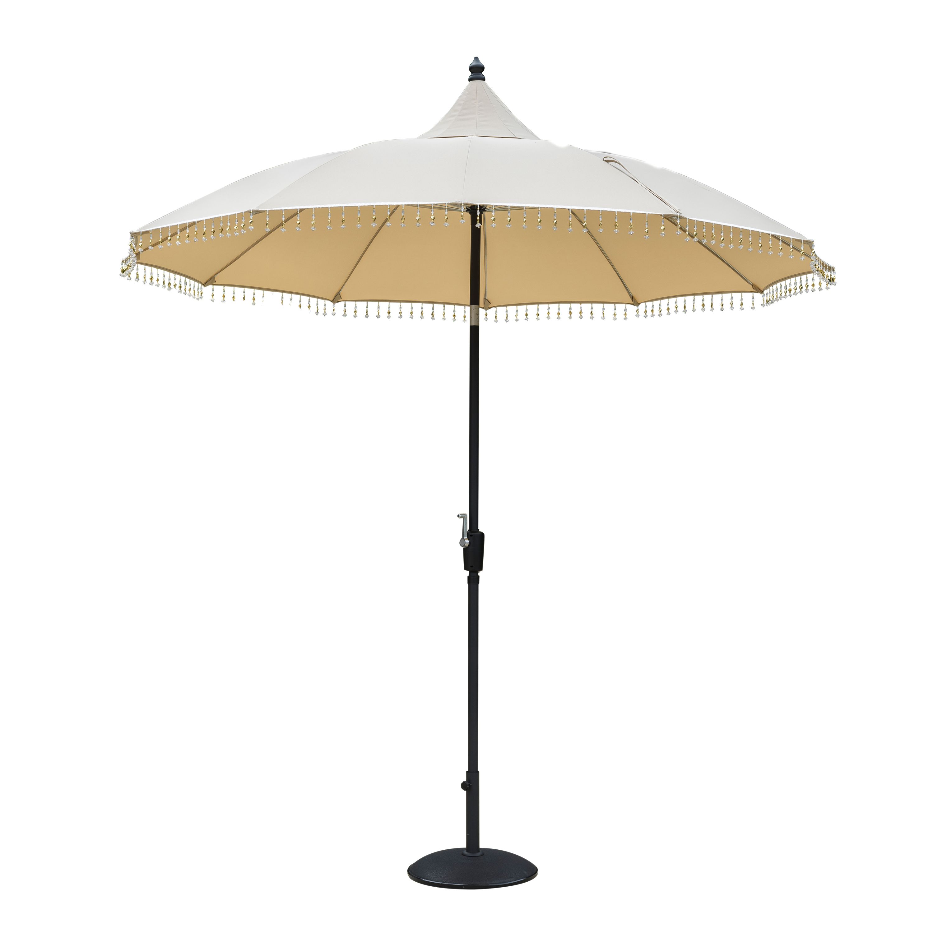 Norfolk Leisure Carrousel (W) 2.5m (H) 2.4m Beige Parasol