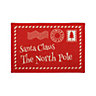 North Pole Multicolour Letter Mat, 57cm x 40cm