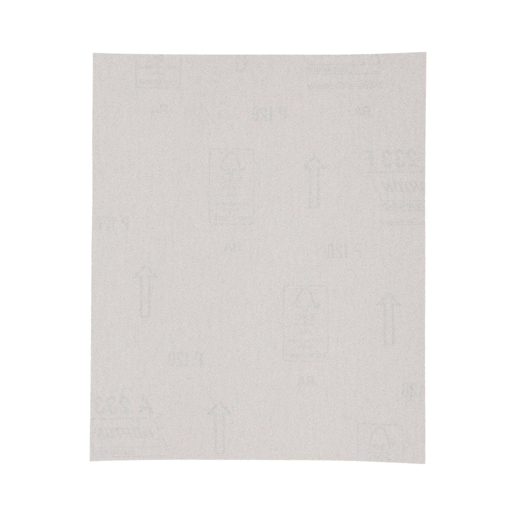 Norton 120 grit Fine Filler & plaster Hand sanding sheet, Pack of 5