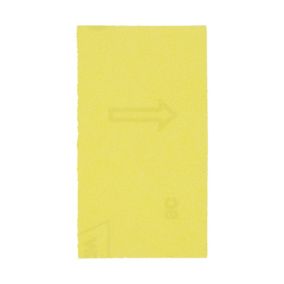 Norton 120 grit Yellow Sanding sheet (L)70mm (W)125mm, Pack of 5