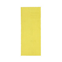 Norton 120 grit Yellow Sanding sheet (L)93mm (W)230mm, Pack of 5