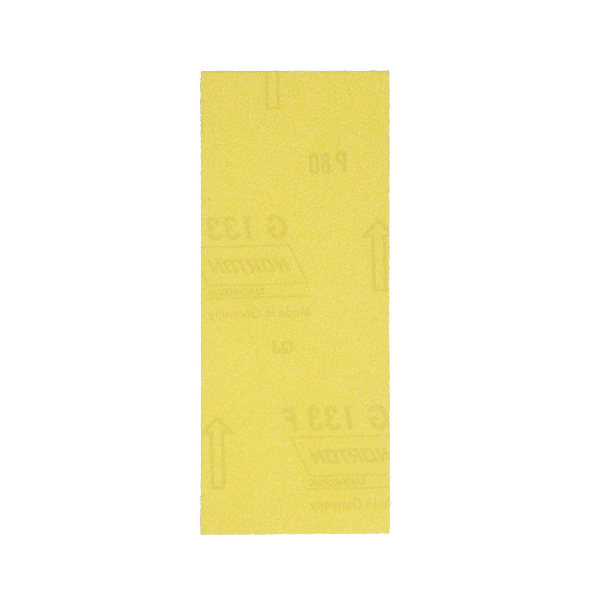 Norton 80 grit Yellow Sanding sheet (L)93mm (W)230mm, Pack of 5