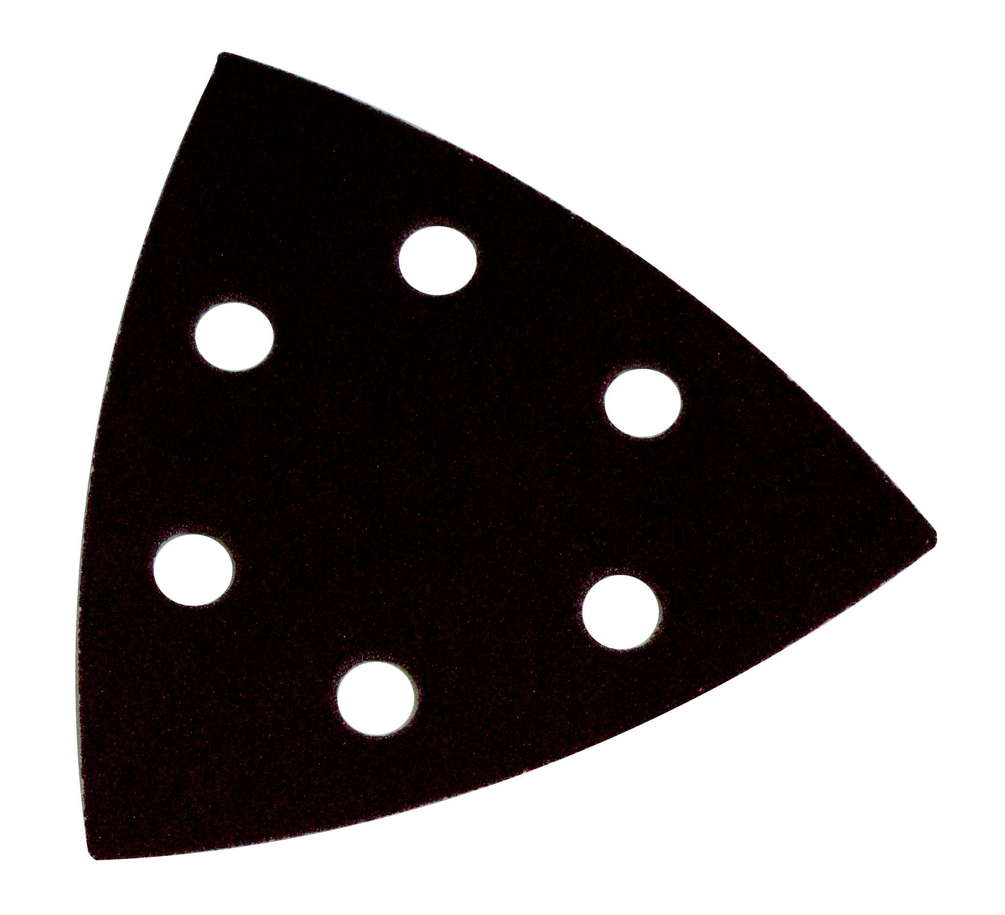 Norton Expert 120 grit Delta sanding triangle set (L)95mm (W)100mm, Pack of 5
