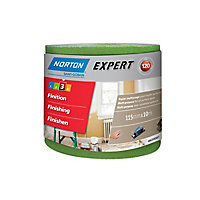 Norton Expert 120 grit Sanding roll (L)10000mm (W)115mm