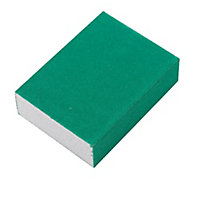 Norton Expert Fine/Medium Sanding sponge (L)90mm (W)65mm