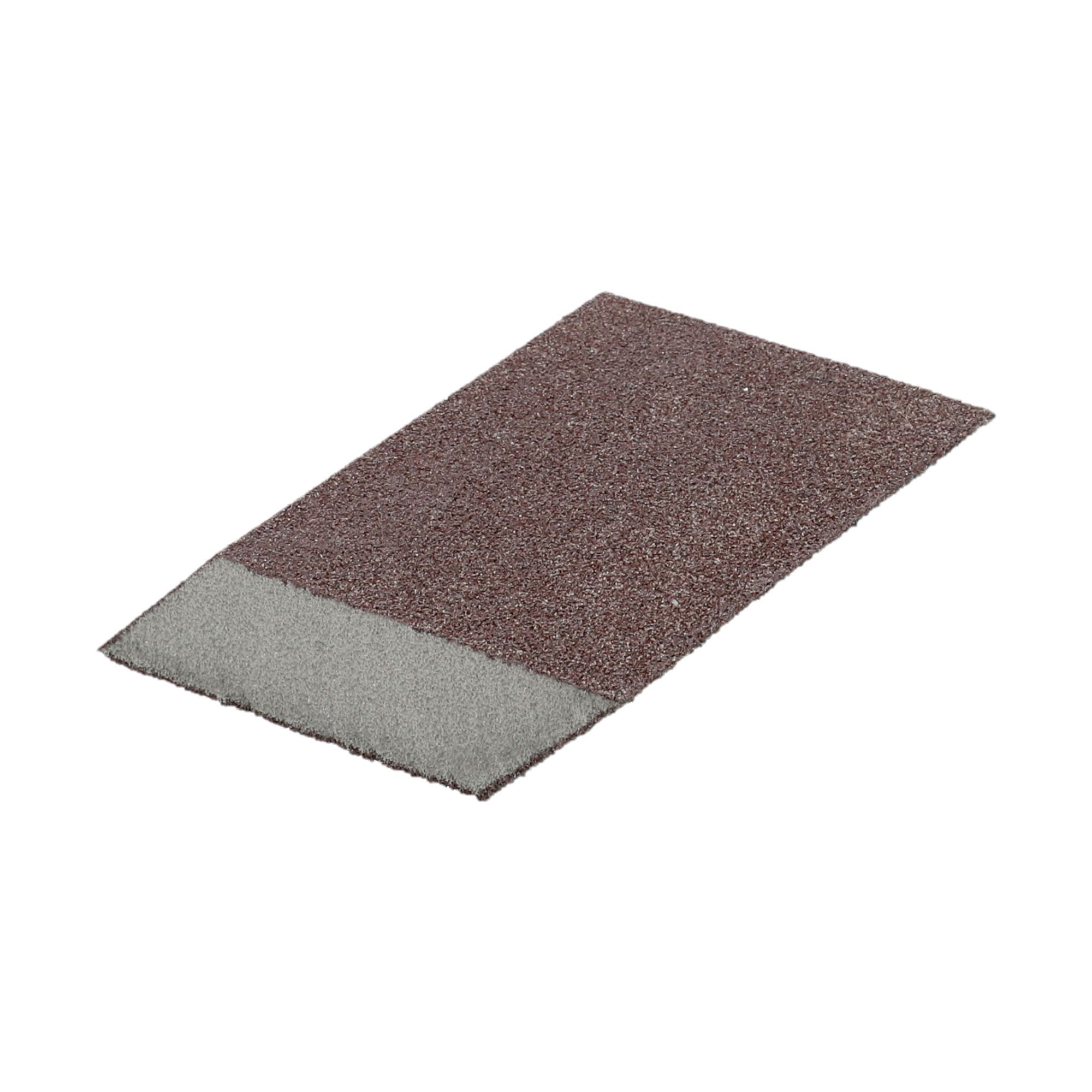Norton Medium/coarse Dual-angled sanding sponge (L)125mm (W)75mm, 33g