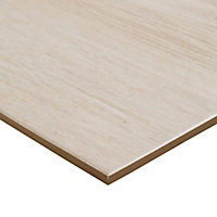 Norwegio Beige Matt Wood effect Ceramic Wall & floor Tile, Pack of 9, (L)573mm (W)322mm