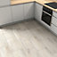 Norwegio Beige Matt Wood effect Ceramic Wall & floor Tile Sample
