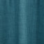 Novan Blue Plain Blackout Eyelet Curtain (W)167cm (L)228cm, Single