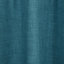 Novan Blue Plain Unlined Eyelet Curtain (W)167cm (L)228cm, Single