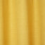 Novan Yellow Plain Blackout Eyelet Curtain (W)167cm (L)228cm, Single