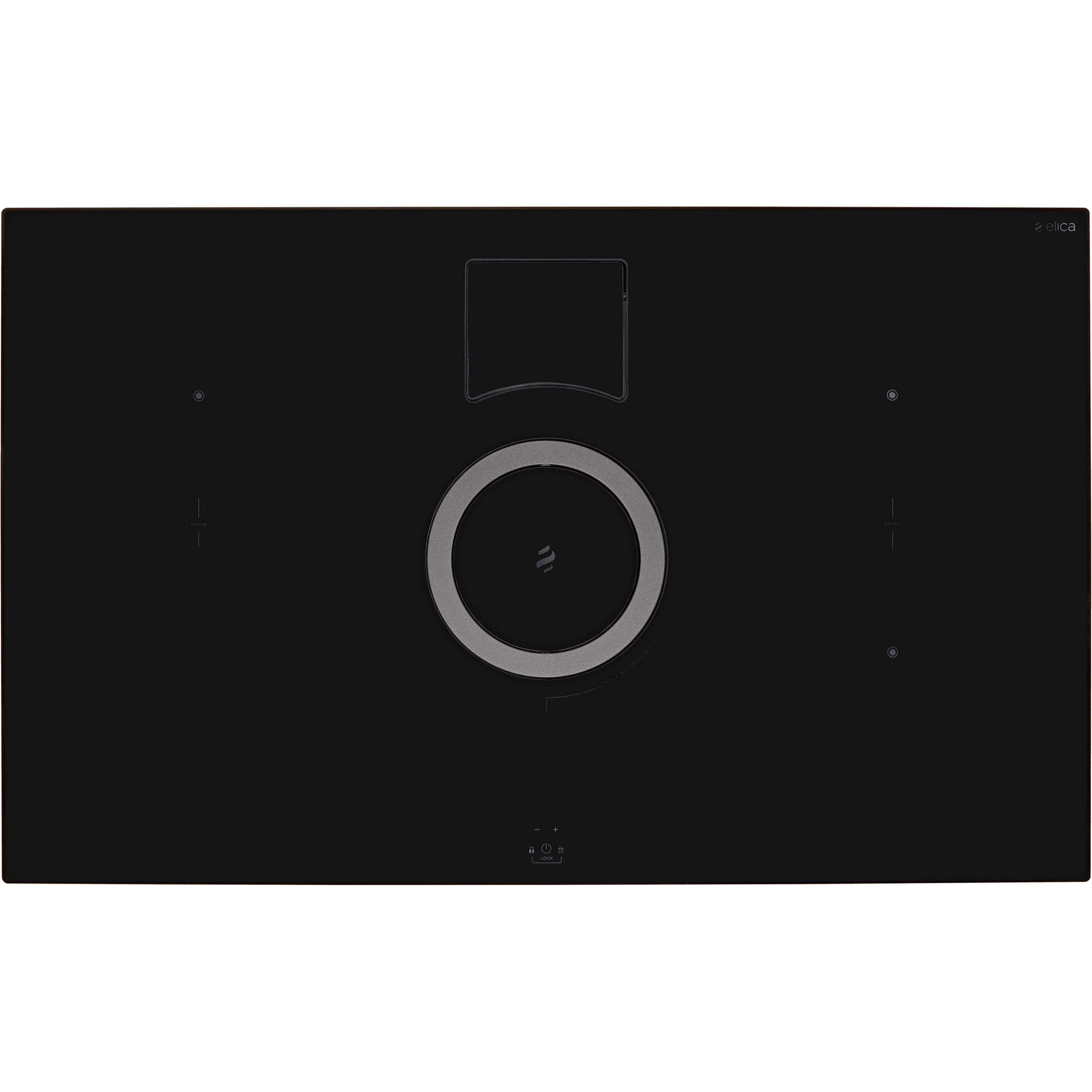 NT-SWITCH-BG-RC 83cm Induction Venting Hob - Black