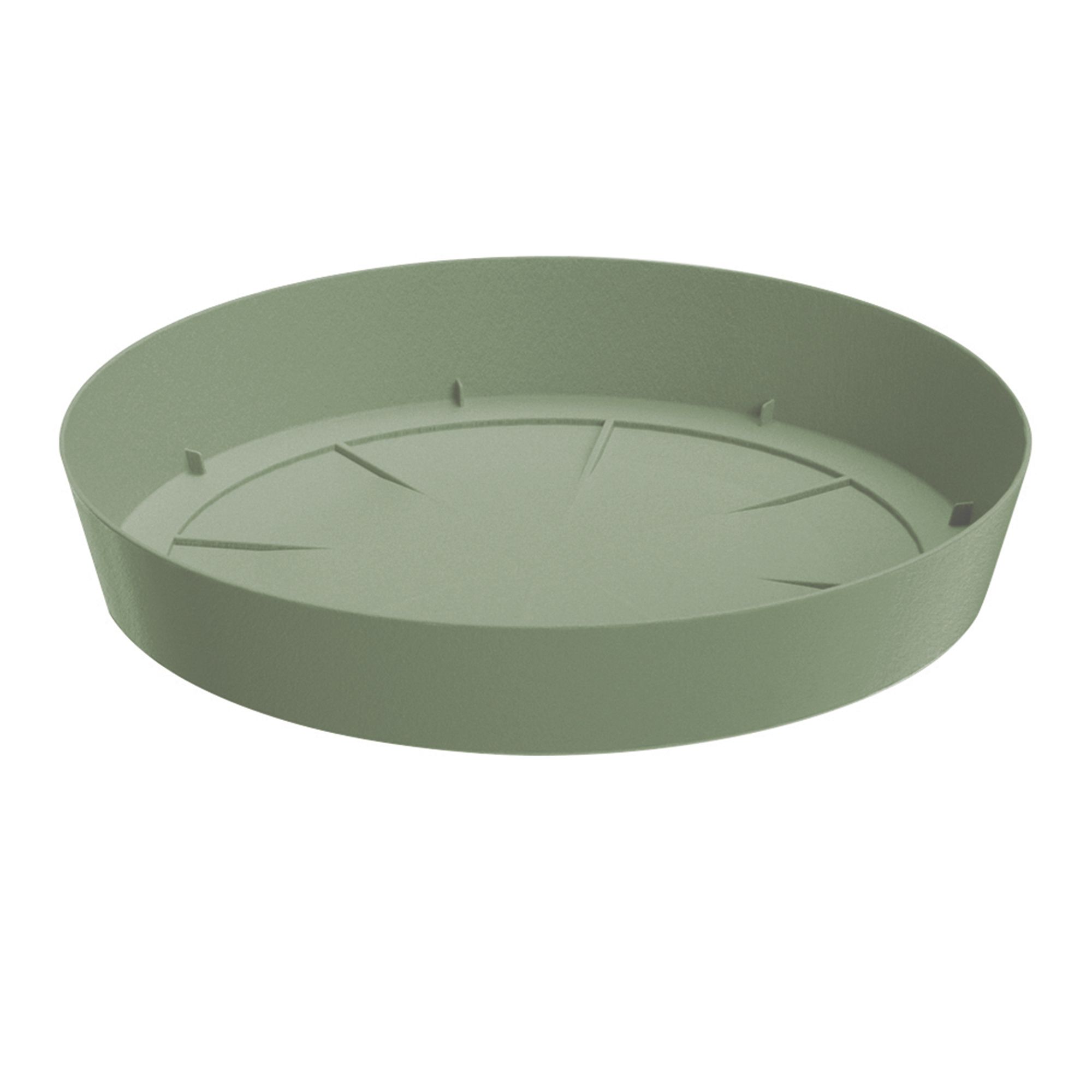 Nurgul Deep Lichen Green Saucer (Dia)15.5cm