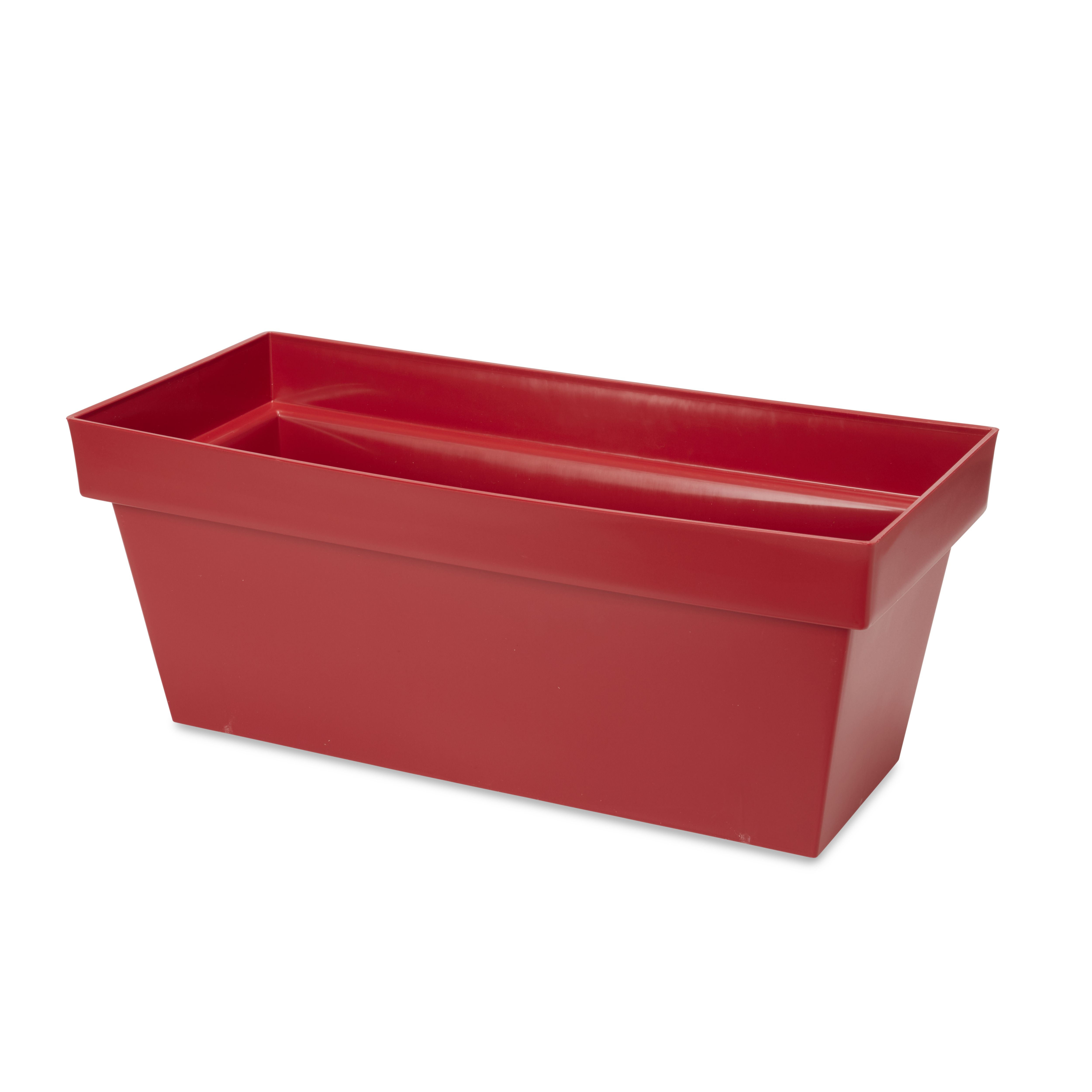 Nurgul Red Plastic Rectangular Trough 57.8cm DIY at B&Q