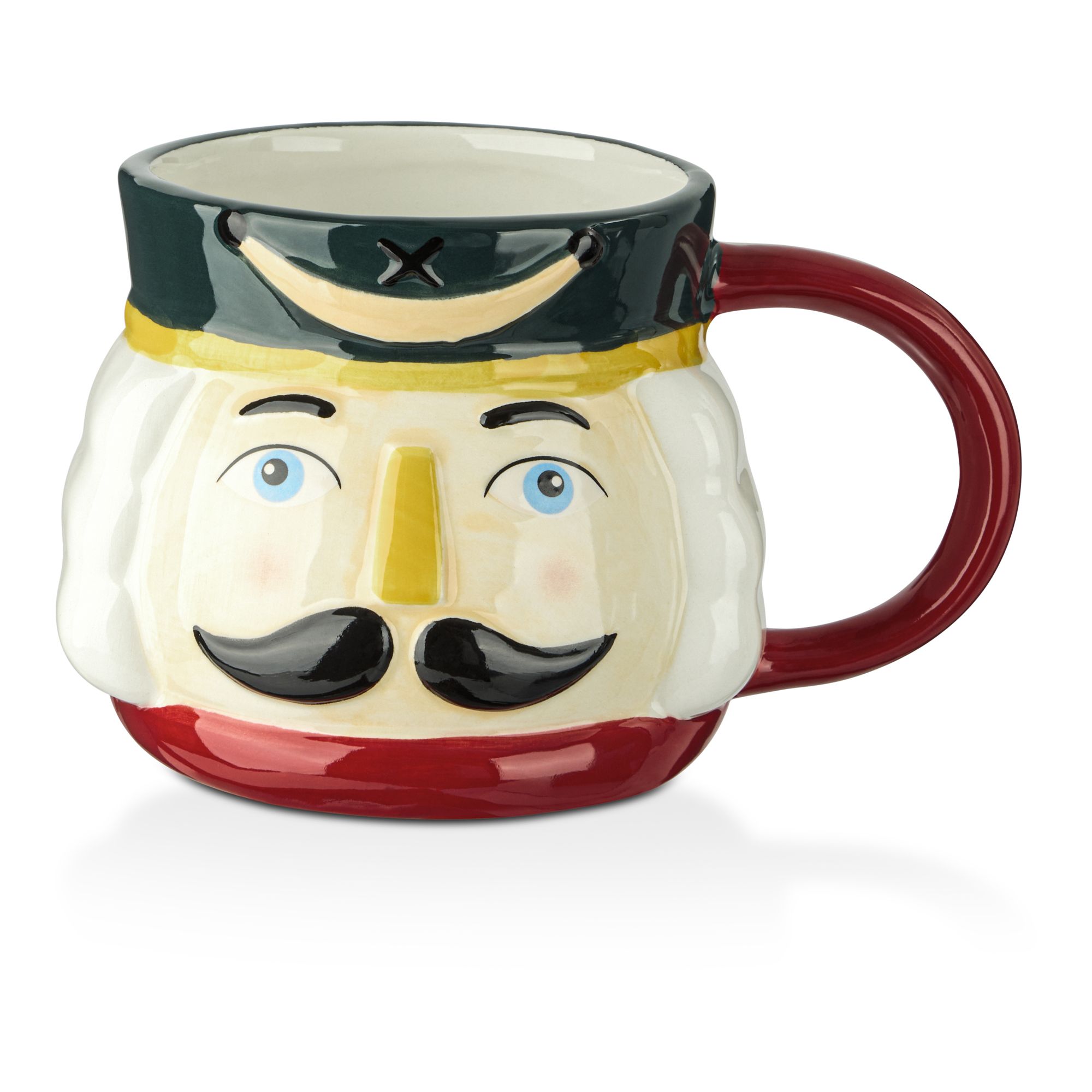 Nutcracker Red Ceramic Novelty Mug