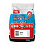 NX Anti-bacterial Fine textured Requires mixing before use Silver grey Tile Grout, 2.5kg