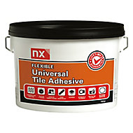 NX Flexible Universal Stone white Tile Adhesive, 15kg