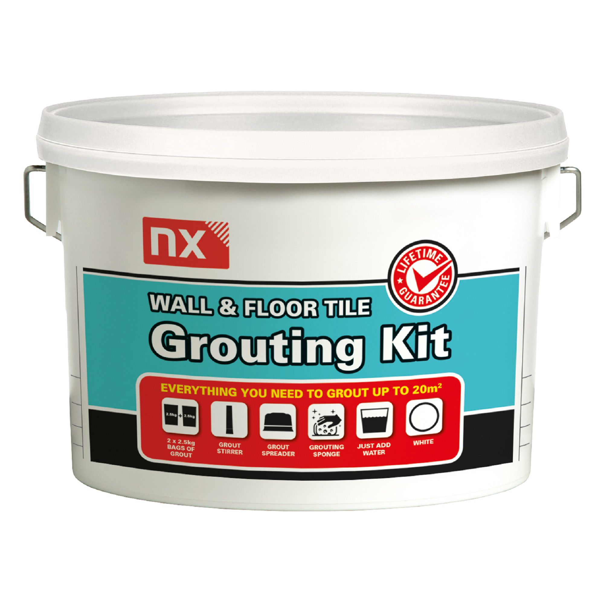 NX White Grout, 5kg