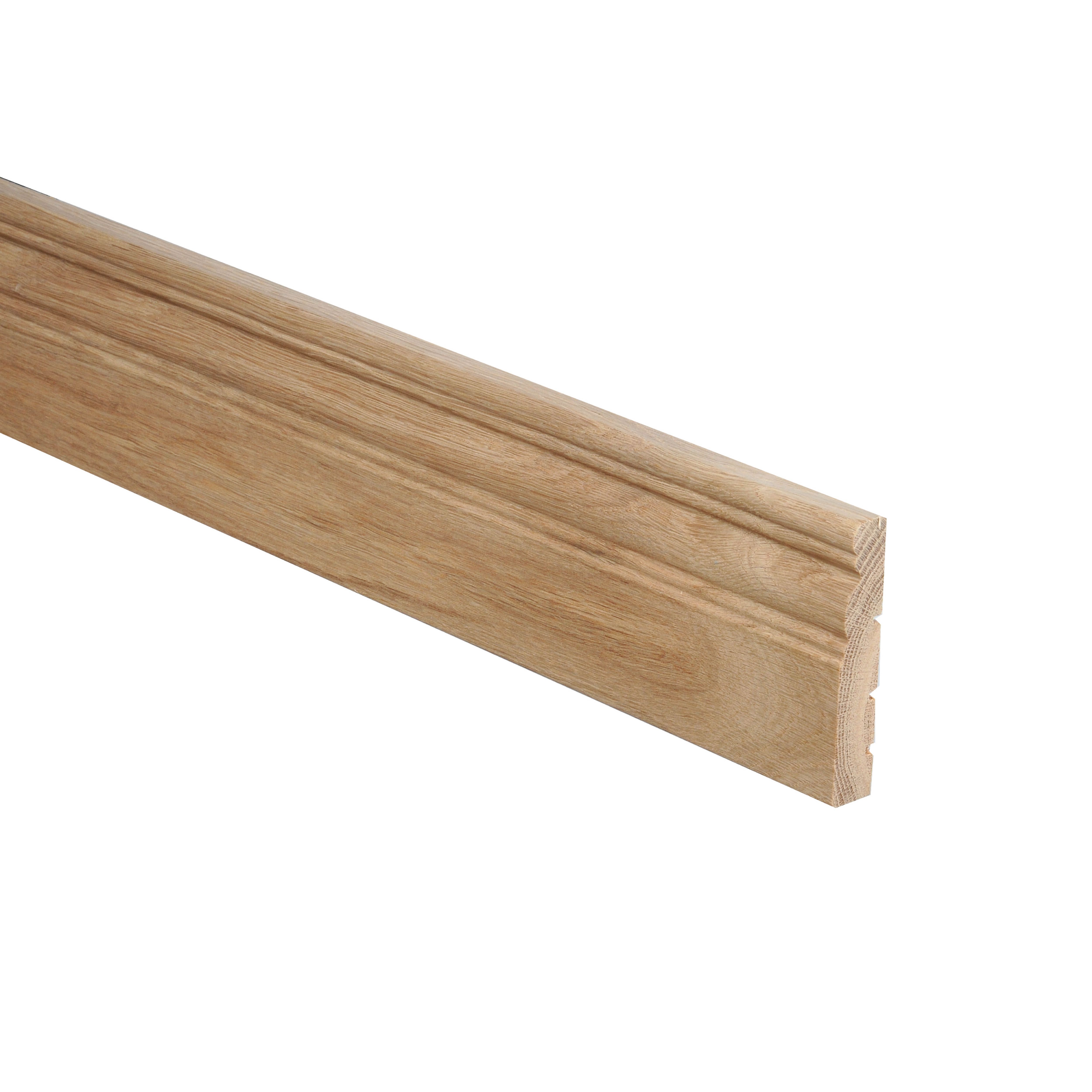 Oak Architrave (L)2.15m (W)95mm (T)18mm, Pack of 5