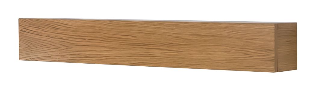 Oak effect Mantel (H) 135mm (W) 890mm (D)150mm