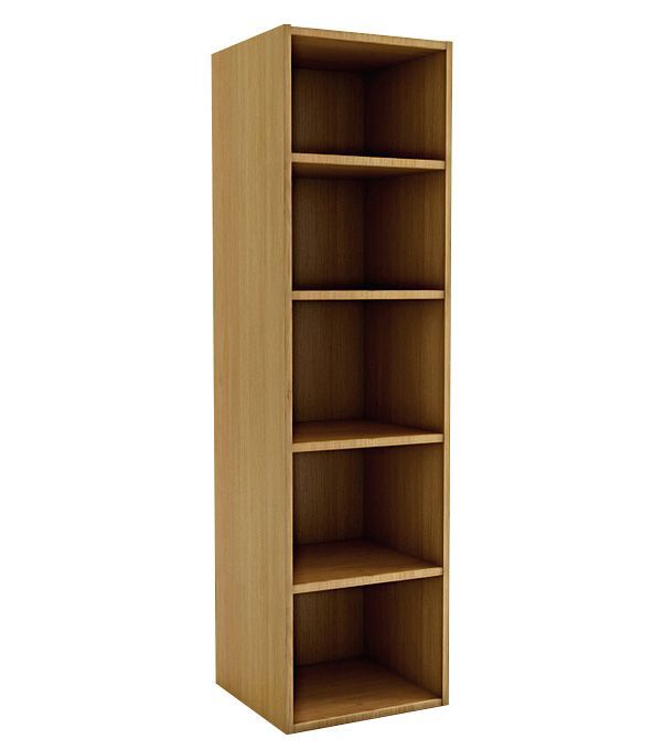 Oak effect Shelf (D)450mm DIY at B&Q