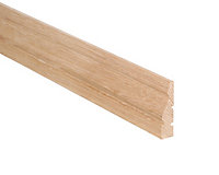 Oak Ogee Architrave (L)2.15m (W)70mm (T)18mm, Pack of 5