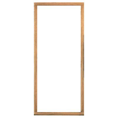 Oak veneer External door frame, (H)2013mm (W)813mm