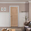 Oak veneer Internal Door, (H)1981mm (W)686mm (T)35mm